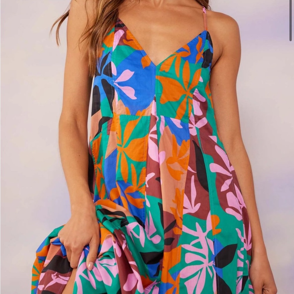MINKPINK Colorful Floral Maxi Dress